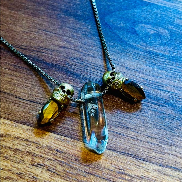 IOSSELIANI SKULL NECKLACE - Picture 2 of 4